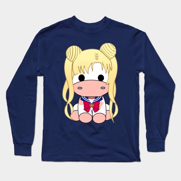 Pretty Guardian Sailor Moo Long Sleeve T-Shirt by flopculture